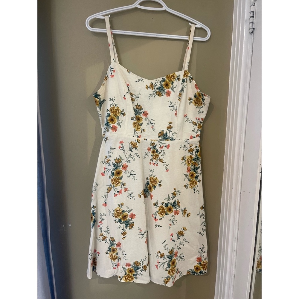 Old Navy Floral Fit & Flare Cami Dress - Size L